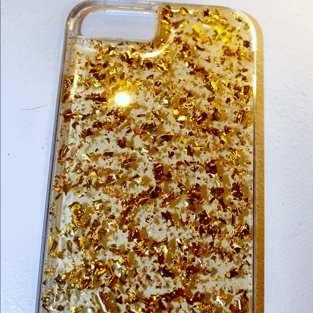 Transparent Gold-Speckled iPhone 6/6s Cases